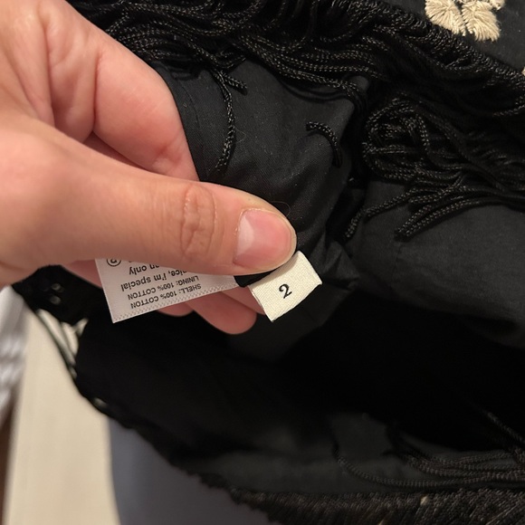 EDDY DORIS EMBROIDERED FRINGE MINI DRESS - Picture 16 of 16